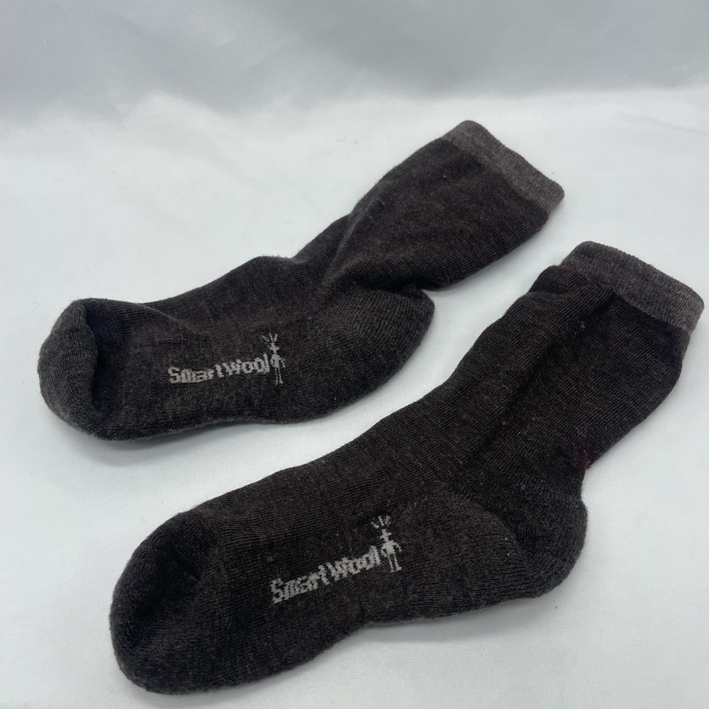Smartwool Hike Ultralight Cushion Hiking Brown Crew‎ Socks Unisex